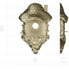 Mosscap Nest - detailed birdhouse 3D model (STL) for CNC milling