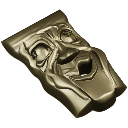 Весёлый Лик - 3D модель STL для ЧПУ