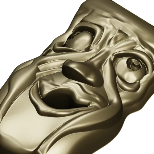 Весёлый Лик - 3D модель STL для ЧПУ