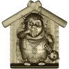 Viking in a Birdhouse - STL 3D Model for CNC