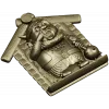 Viking in a Birdhouse - STL 3D Model for CNC