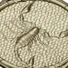 Рельефная панель "Скорпион" - 3D модель STL для ЧПУ