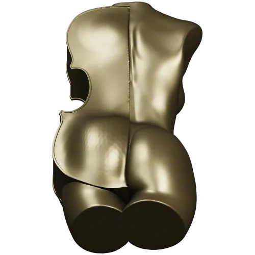 Скрипичный торс - 3D модель в формате STL для ЧПУ