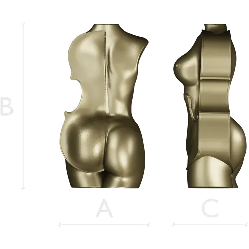 Скрипичный торс - 3D модель в формате STL для ЧПУ
