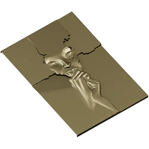 Weeping Fragment - high-relief STL 3D model for CNC milling