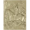 Рыцарь, Смерть и Дьявол - барельеф STL для ЧПУ