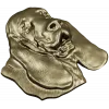 Bloodhound Head Relief STL for CNC
