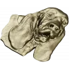 Bloodhound Head Relief STL for CNC