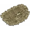 Панно "Собака у озера" - 3D STL модель для ЧПУ