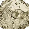 Лабрадор у озера - рельефная 3D модель STL для ЧПУ
