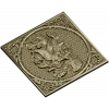 Falcon and Squirrel Relief Panel STL for CNC carving