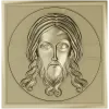 Holy Mandylion - STL 3D model for CNC bas-relief