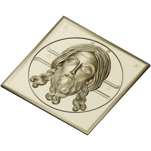 Holy Mandylion - STL 3D model for CNC bas-relief