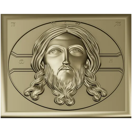 Holy Mandylion - STL 3D model for CNC bas-relief