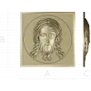 Holy Mandylion - STL 3D model for CNC bas-relief