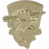 Spetsnaz Underwater Hunting Badge STL for CNC carving