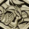 Панно "Песня птиц" - 3D модель STL для ЧПУ