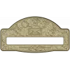 Classic arched mailplate STL 3D model for CNC milling