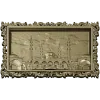Taj Mahal Framed Relief STL for CNC