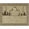 Taj Mahal Relief Panel STL - 3D model for CNC milling