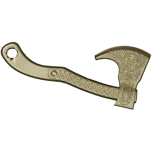 Рунический подвесной топор - 3D модель STL для ЧПУ