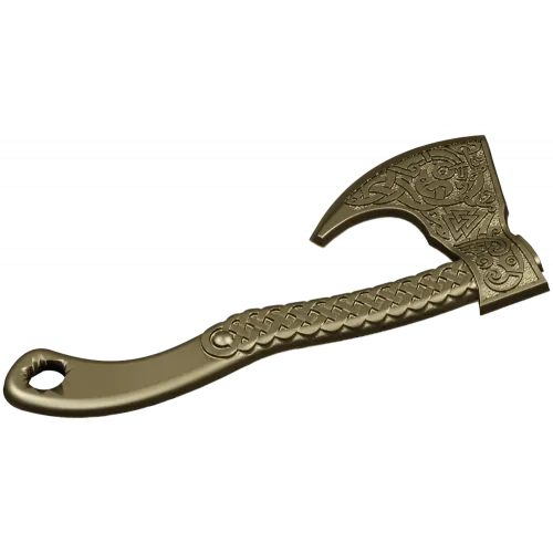 Рунический подвесной топор - 3D модель STL для ЧПУ