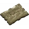 Three Horses on the Shore - high-relief STL 3D model for CNC