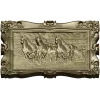 Three Horses on the Shore - high-relief STL 3D model for CNC