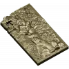 Timid Hunter - high-relief STL panel for CNC milling