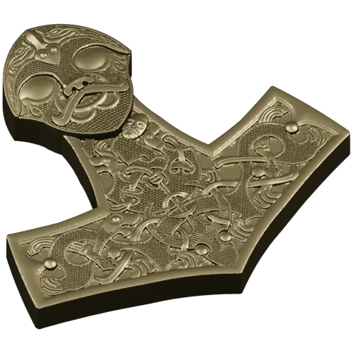 Молот северного лика - STL модель для ЧПУ