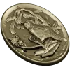 Scholar's Owl Oval Relief STL