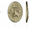 Scholar's Owl Oval Relief STL