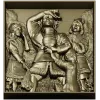 Harvest Revelry - High-Relief STL Panel for CNC