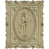 Themis Lady of Justice relief STL for CNC