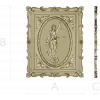 Themis Lady of Justice relief STL for CNC
