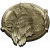 Owl Medallion Relief STL for CNC