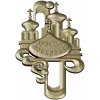 Easter cathedral relief - 3D STL model for CNC carving