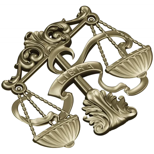 Барочные весы "Либра" - 3D модель в формате STL для ЧПУ