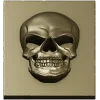 3D модель черепа в высоком рельефе (STL) для ЧПУ