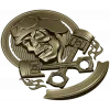 Piston Rider Skull STL for CNC