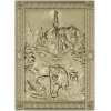 Chernobog high-relief plaque STL - 3D model for CNC carving