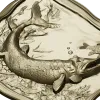 Рельефная 3D модель "Щука в зарослях" - STL для ЧПУ