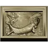 Рельеф "Щука" - 3D модель STL для ЧПУ