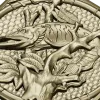 Панно "Щука в рамке" - 3D модель STL для ЧПУ по дереву