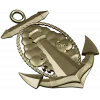 Anchor and Lighthouse Emblem STL 3D Model for CNC