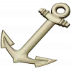Anchor Low-Relief STL for CNC