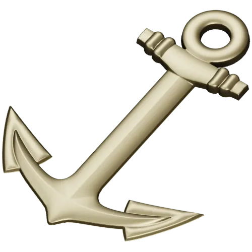 Anchor Low-Relief STL for CNC