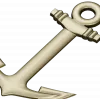Anchor Low-Relief STL for CNC