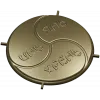 Tomoe Triskelion Medallion - STL 3D model for CNC routing