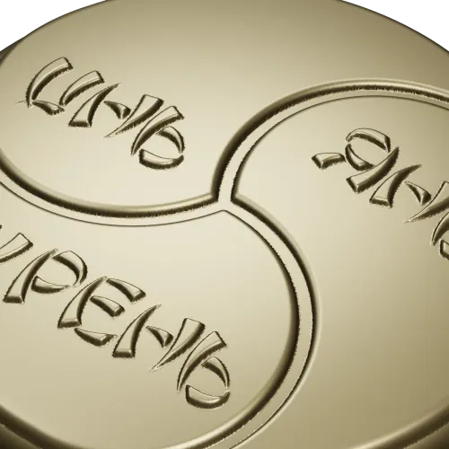 Tomoe Triskelion Medallion - STL 3D model for CNC routing